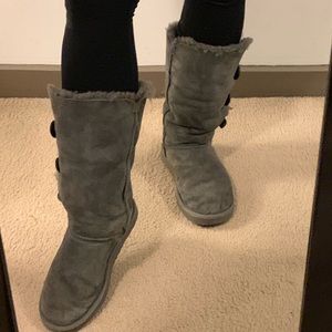 UGG Australia Bailey Button Triplet Mid Calf Boots